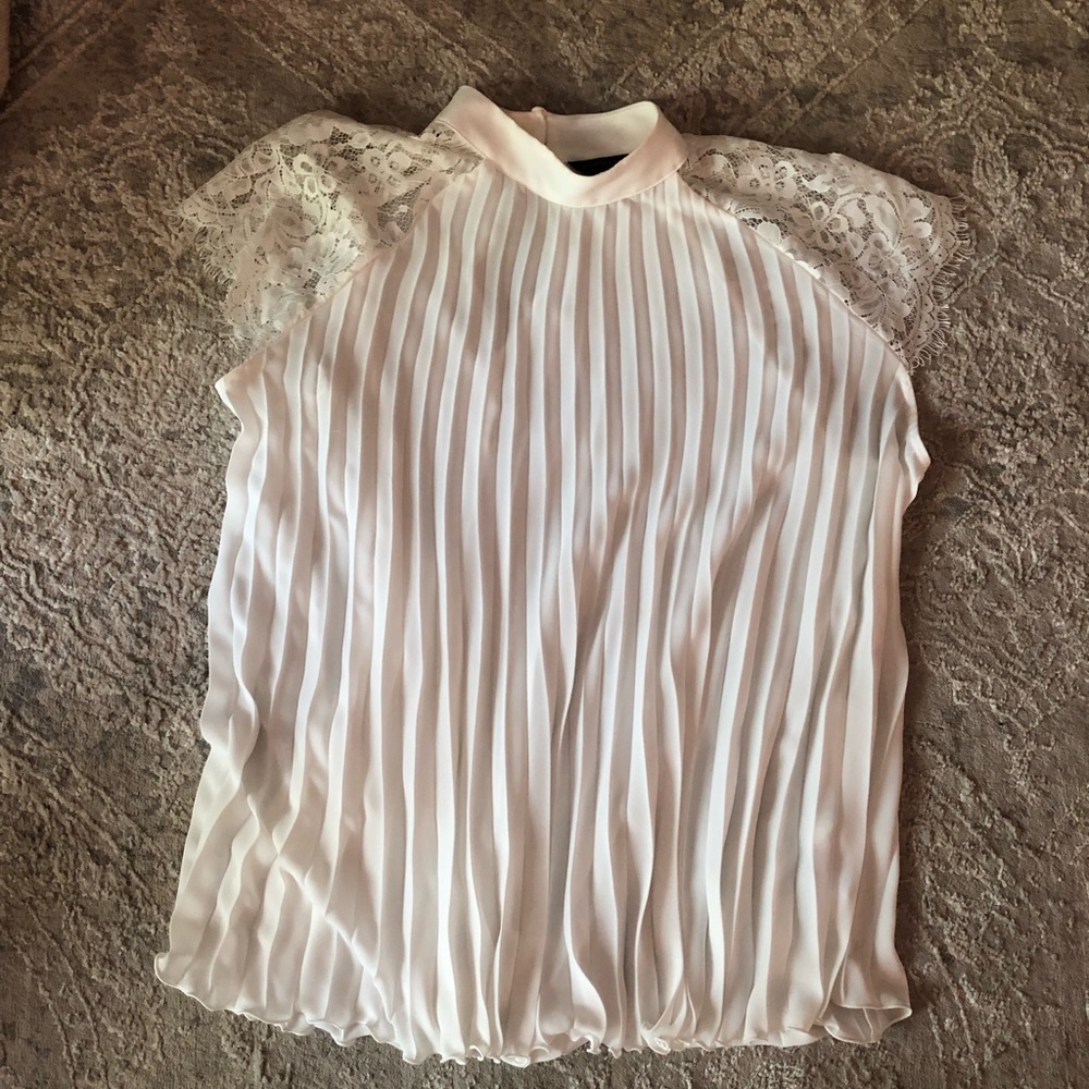 Banana Republic Pleated Top